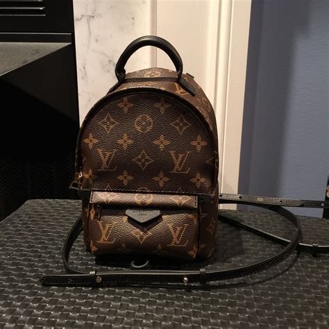 louis vuitton palm springs backpack mini black|louis vuitton small backpack price.